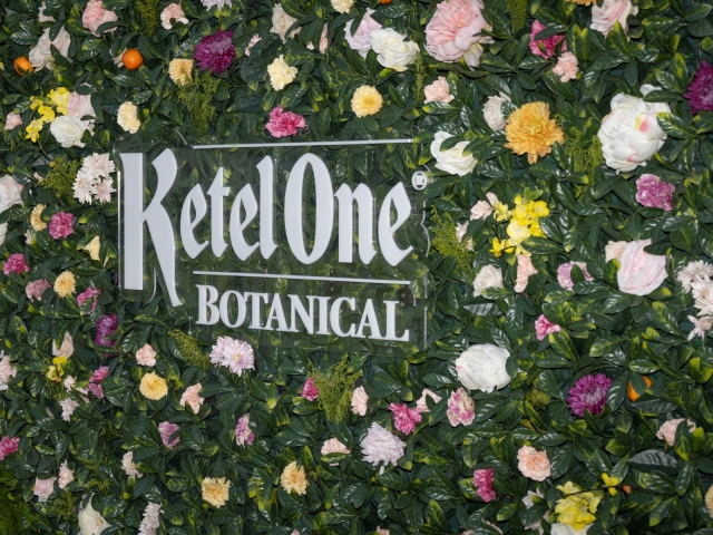 Ketel One floral wall at WAFC conference